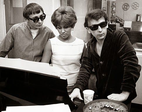 Darlene Love with Phil Spector and Jack Nitzsche, Gold Star Studios, Vine Street