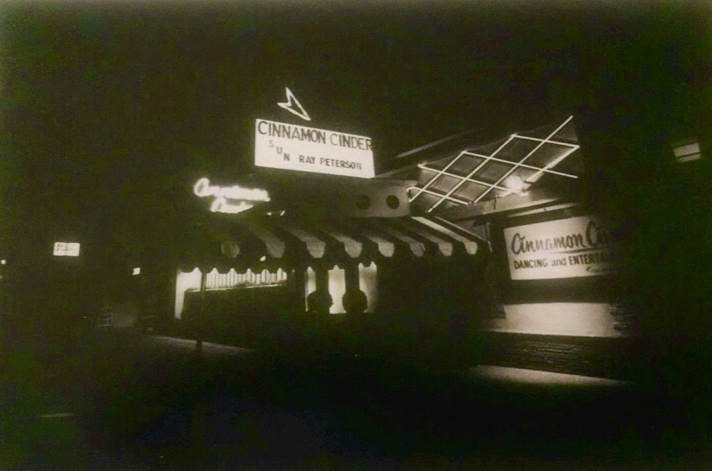 Cinnamon Cinder at night